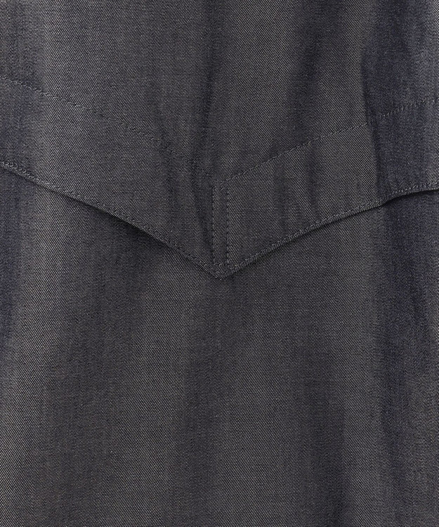 J.PRESS MEN ボンディングデニム ゴルフジャケット ネイビー系