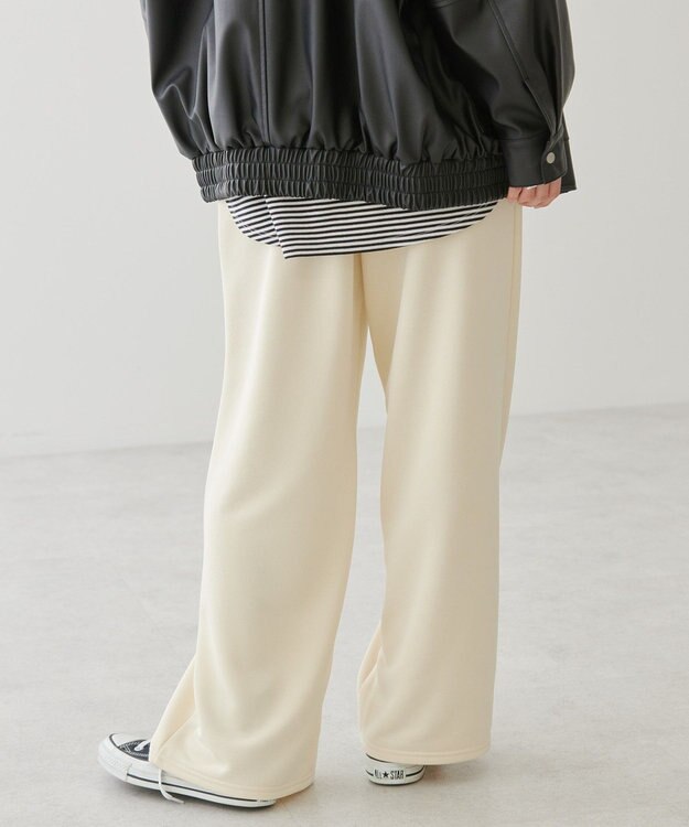 AMERICAN HOLIC ワイドスウェットパンツ Ivory