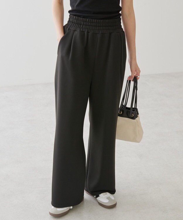 AMERICAN HOLIC ワイドスウェットパンツ Black