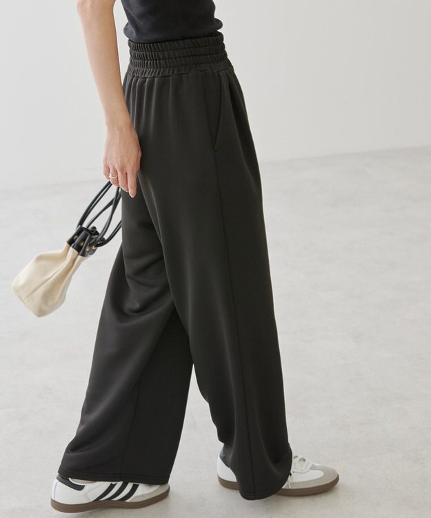 AMERICAN HOLIC ワイドスウェットパンツ Black