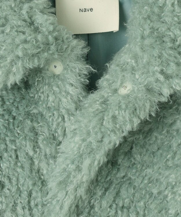 NAVE 【Nave】ニードルボア クロップド ジャケット ミント系