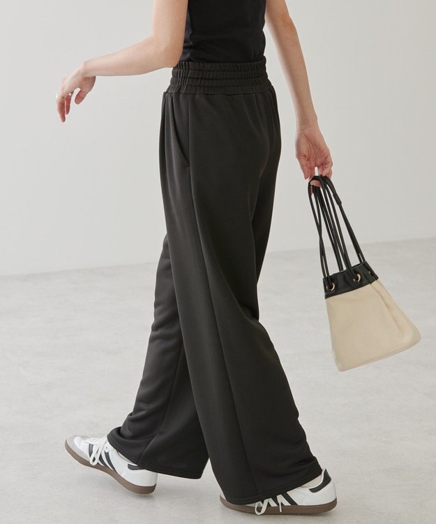 AMERICAN HOLIC ワイドスウェットパンツ Black