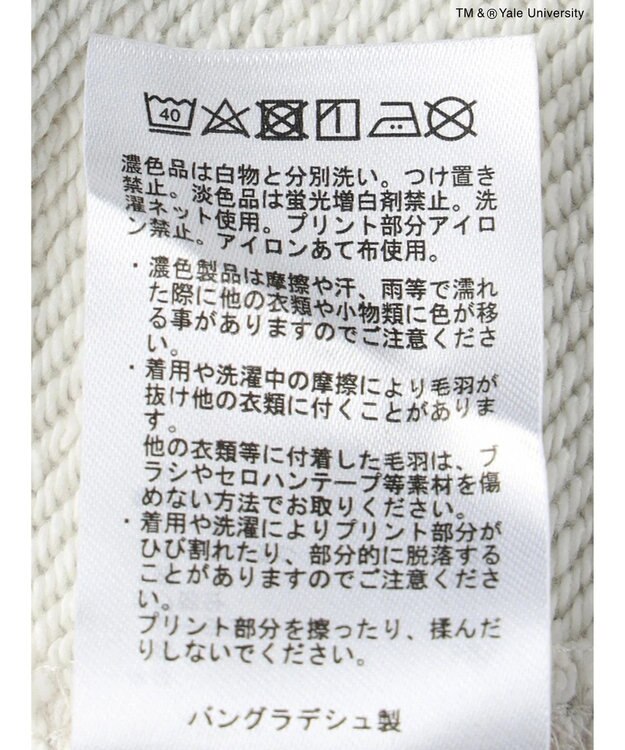 AMERICAN HOLIC ＴＭ＆ＲＹａｌｅ　Ｕｎｉｖｅｒｓｉｔｙ　スウェットパーカー Oatmeal