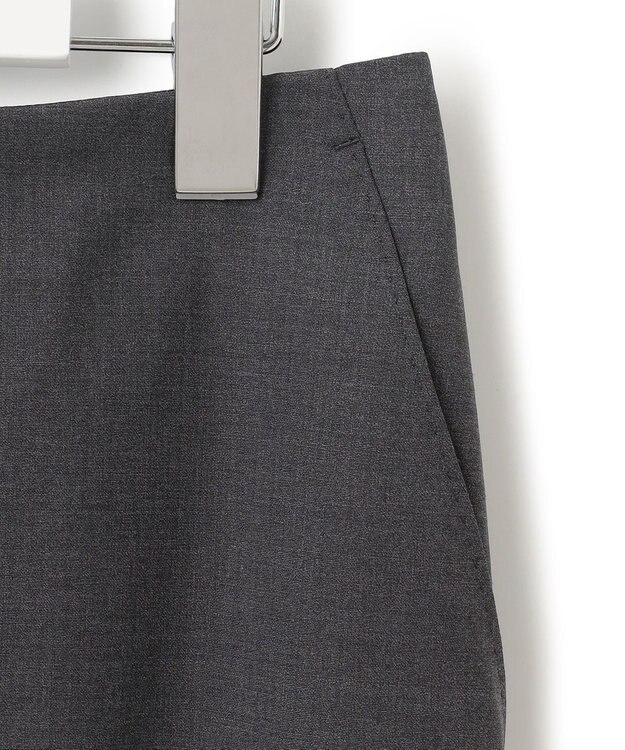 23区 ファインネスウール タイト スカート グレー系