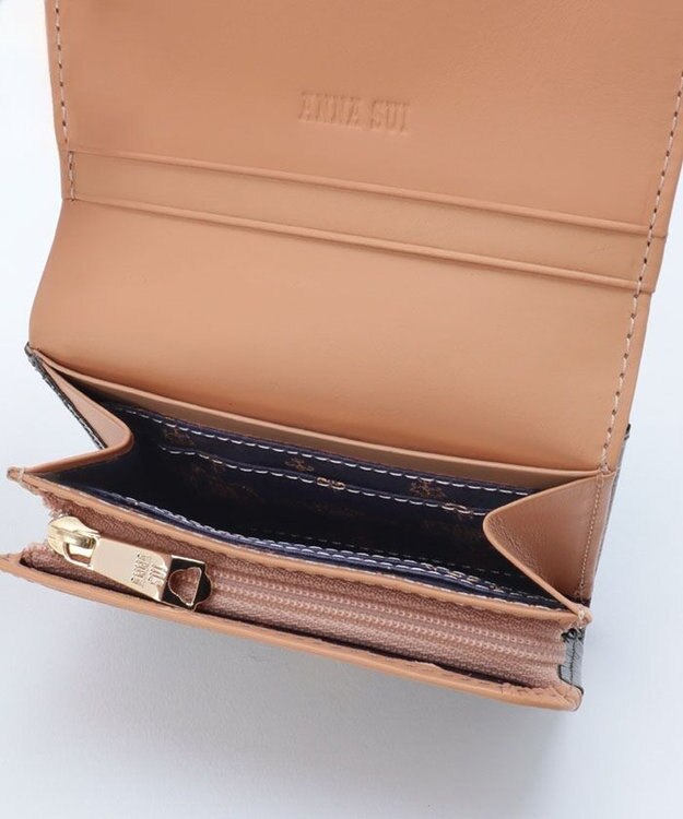 ANNA SUI ルーミー 二つ折り財布 グレー