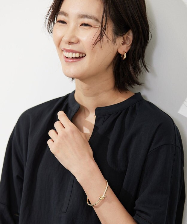 J.PRESS LADIES ノット バングル ゴールド系