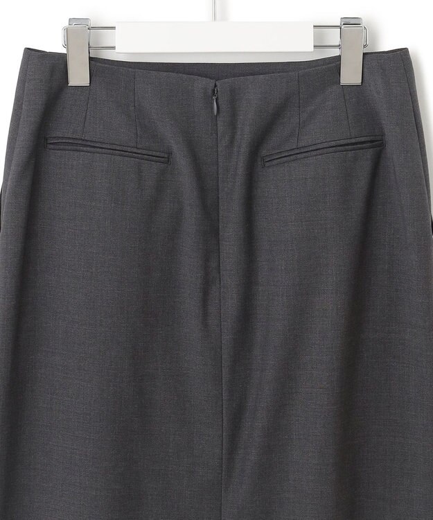 23区 ファインネスウール タイト スカート グレー系