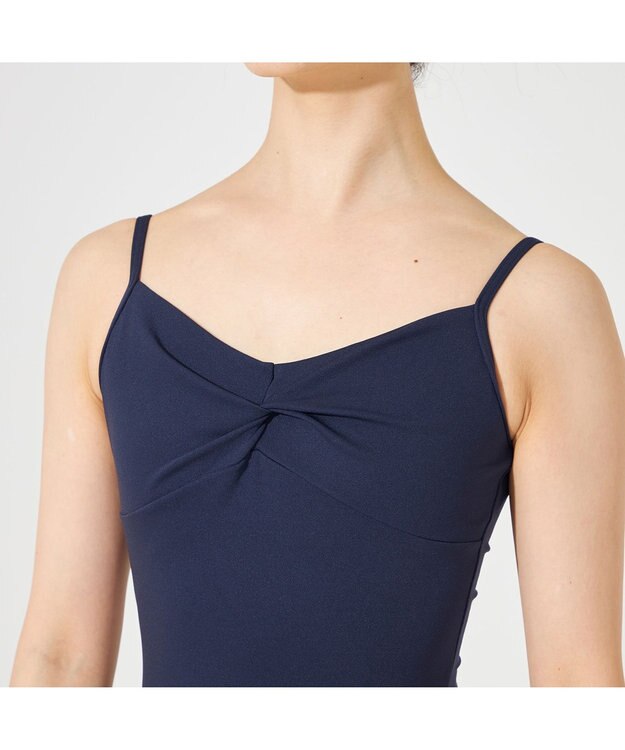 Chacott キャミソールレオタード ネイビー