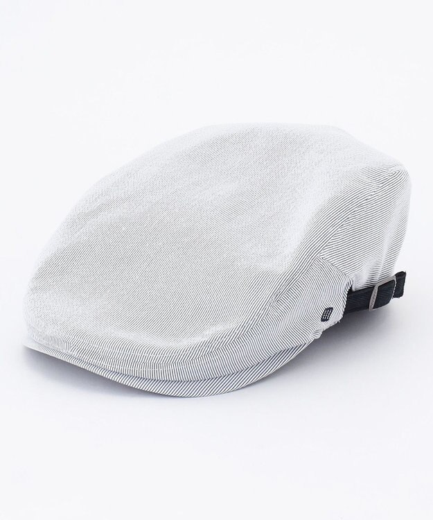 JOSEPH ABBOUD 【サイズ調整可】コードレーンサッカー ハンチング ブルー系1