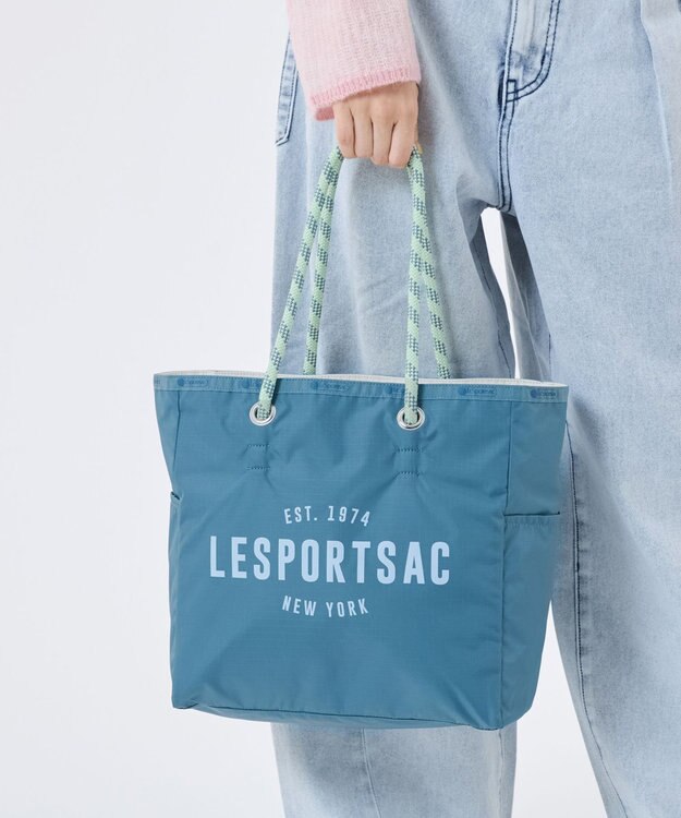 LeSportsac ML 2 WAY TOTE        /2ウェイブルーインディゴ/メレンゲ 2ウェイブルーインディゴ/メレンゲ