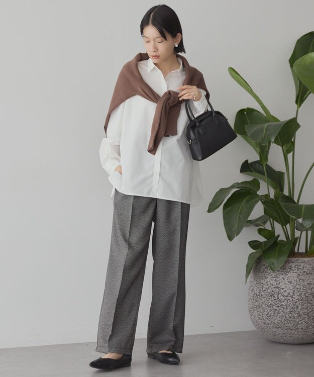 AMERICAN HOLIC イージーケアベーシックシャツ Off White