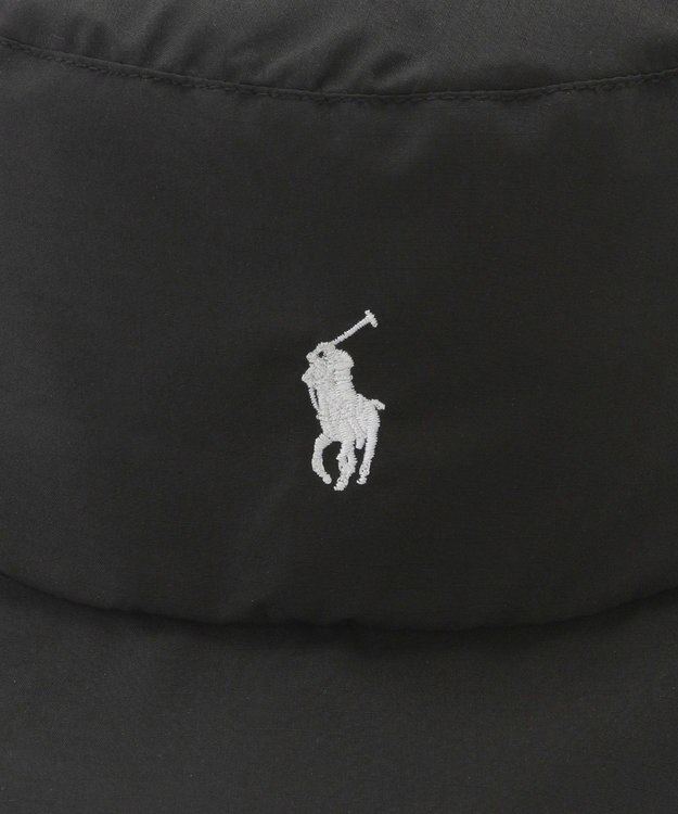 MOONBAT POLO RALPH LAUREN 刺繍 リップパラソルハット ブラック