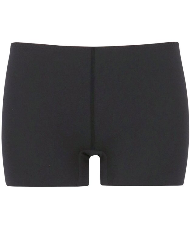 Wing あったかインナーボトム 綿100％(肌側) アウターにひびきにくい 一枚ばき可能 【綿の贅沢 ここちフラット】 1分丈 秋 冬 ER4173 ウイング／ワコール ブラック