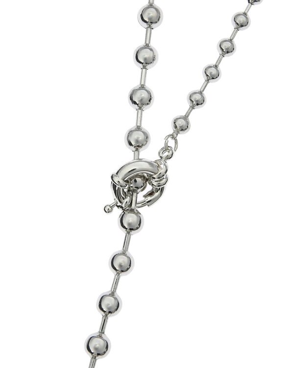 Green Parks ｅｖｅｒｙ　ｗａｌｋ．マルチウェイボールチェーンネックレス Silver