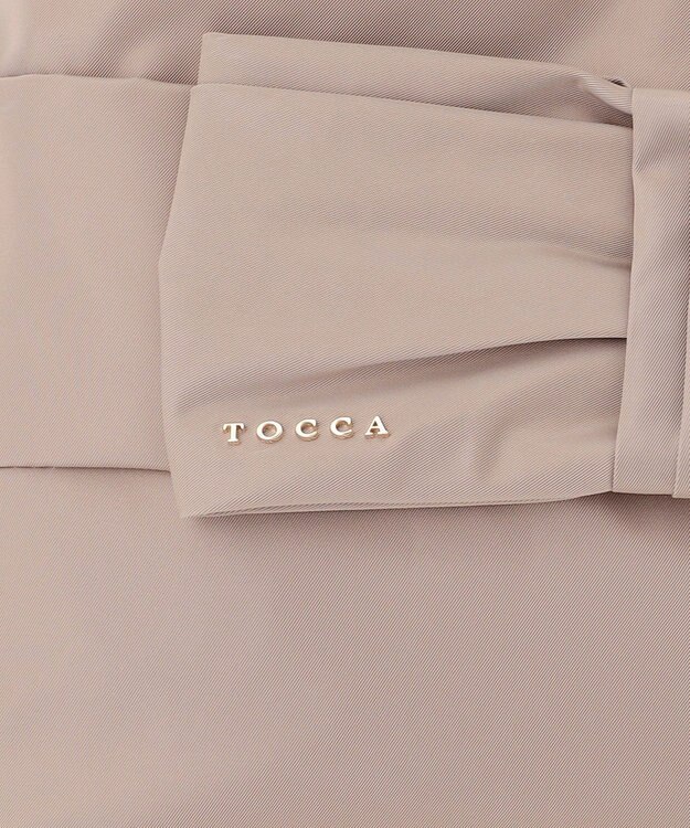 TOCCA TIED RIBBON NYLONBAG バッグ ベージュ系