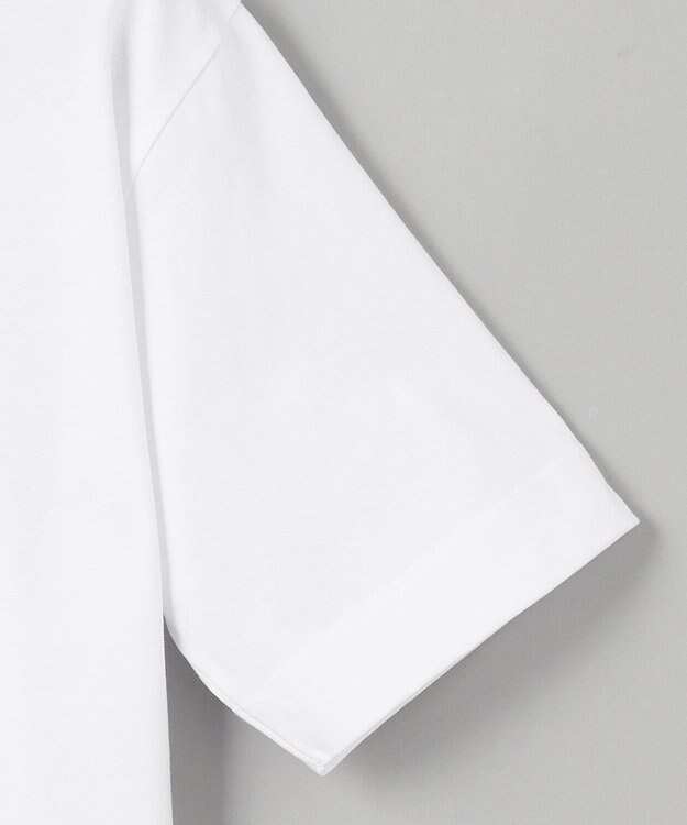 GOTAIRIKU ビジネスインナー/下着兼用【パックT】5.6oz 綿100％ スムース光沢加工 Tシャツ（Vネック/2枚セット） ホワイト系