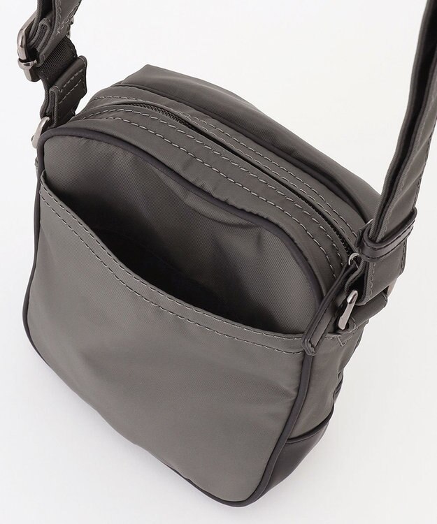 Y'SACCS 【Y’SACCS vous et】ナイロン×ポリウレタン ポシェット ダークグレー