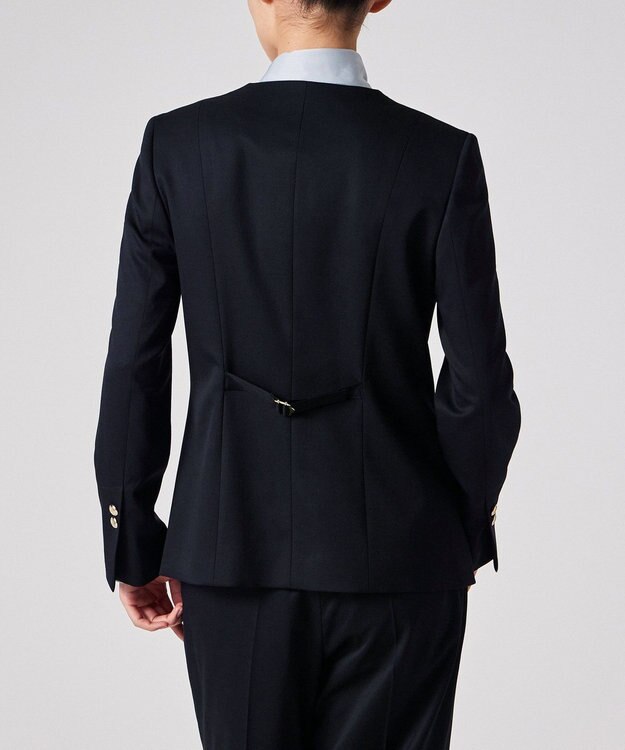 Paul Smith トラベル ノーカラー ジャケット ネイビー