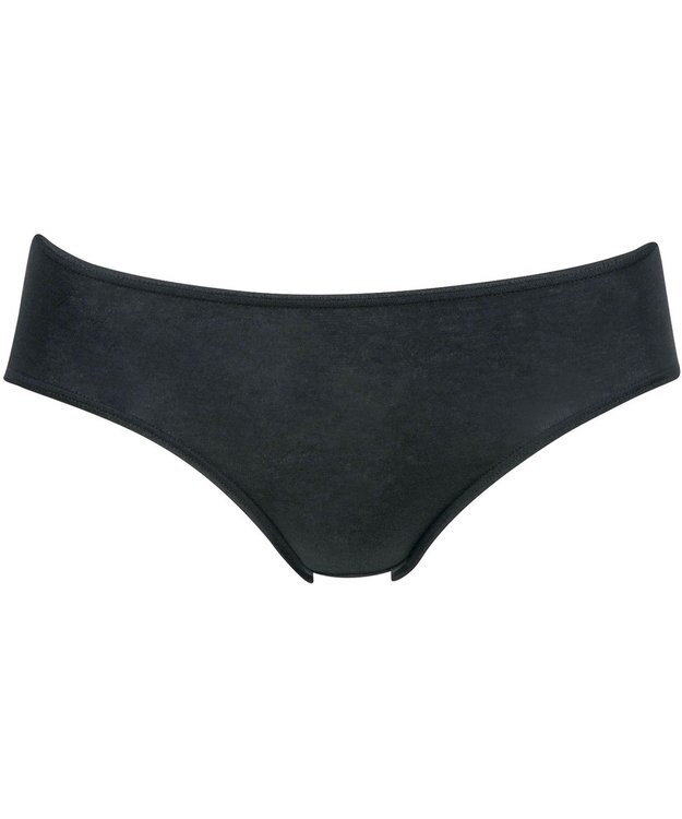 Wing ショーツ　【デイリーフィットショーツ】　はきこみ丈あさめ　ウイング／ワコール　EC2000 ブラック