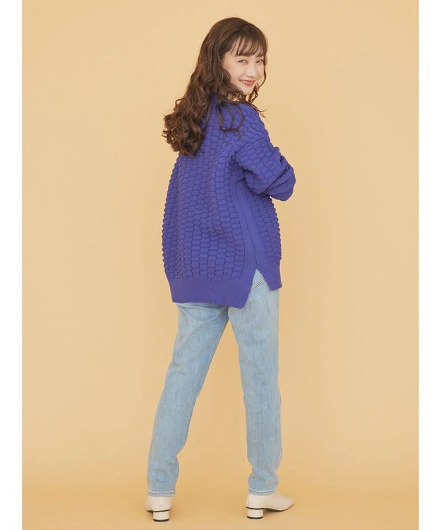 AMERICAN HOLIC エコカルットポコポコプルオーバー Purple