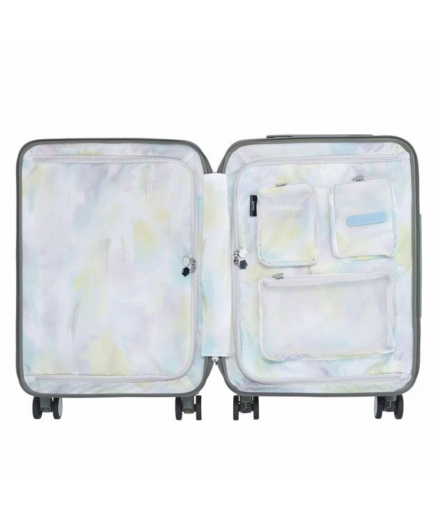 ACE BAGS & LUGGAGE 【雑誌掲載】 W&.Day Night HaNT コラボ スーツケース 機内持ち込み 30L 05101 ダブルアンドデイナイト ハント モスグリーン