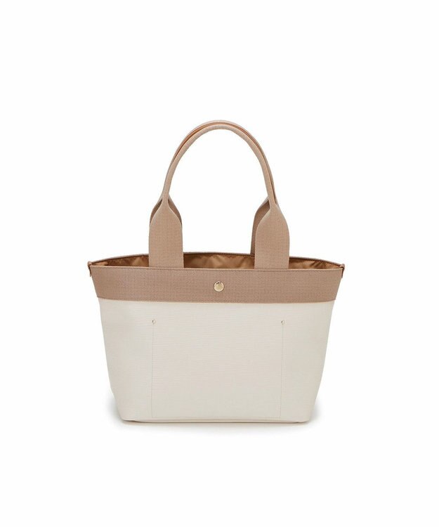 TOPKAPI 【ドラマ着用】【Breath TOPKAPI】RIPPLE リプル ロング ハンドル B5 トートバッグ アイボリー