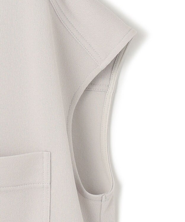 ICB 【WEB限定・洗える】ストレッチアムンゼン ワンピース トープ系