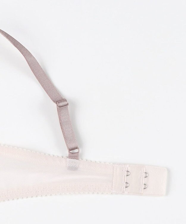 WACOAL 【ファーストリボンブラ】 ブラジャー 【若い世代の体型特徴を考えた設計仕様】 きれいな谷間をメイクしてキープ まるみのあるシルエット レディース BRB409 /ワコール カカオ