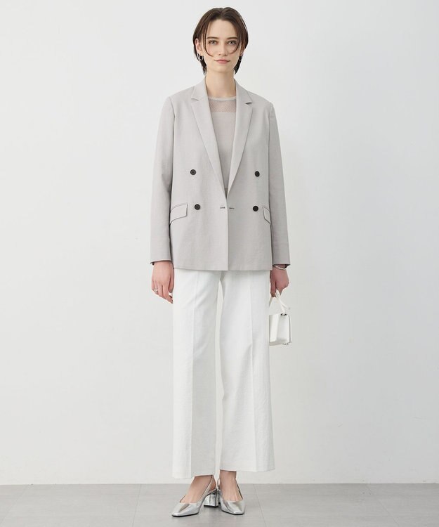 ICB 【先行予約】LooseWeave ダブルブレストジャケット トープ