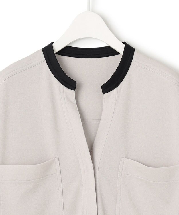 ICB 【WEB限定・洗える】ストレッチアムンゼン ワンピース トープ系