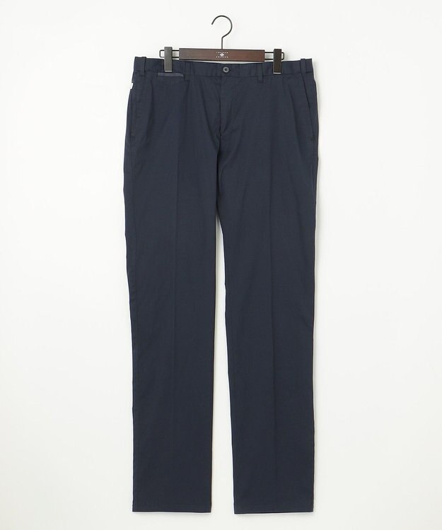 JOSEPH ABBOUD 【キングサイズ・ECO撥水】オーガニックハイパワーストレッチパンツ ネイビー系