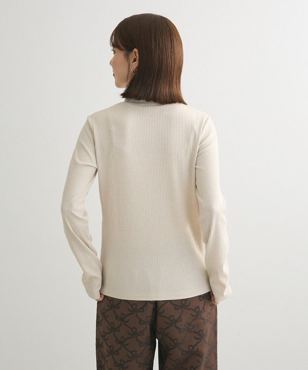 Green Parks ・Ｐｅｔｉｔ　Ｆｌｅｕｒ　ラメテレコハイネック Gray Mixture