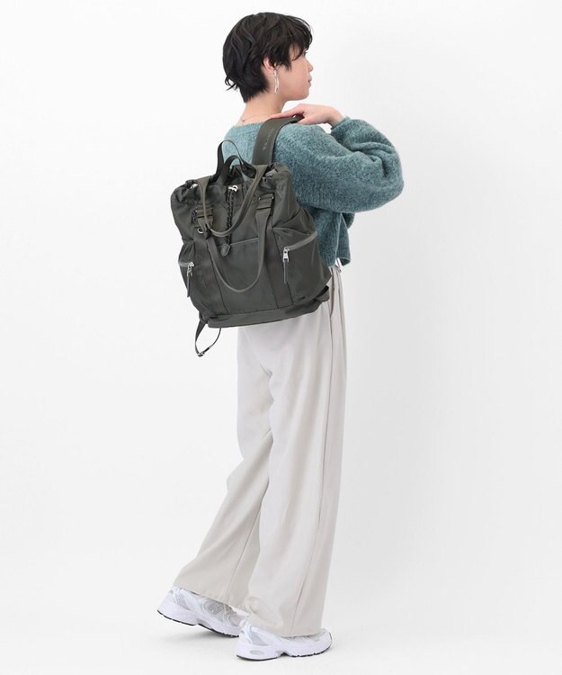 ACE BAGS & LUGGAGE W&.Day/Night アワイ 2WAYトート A4サイズ 13.3インチPC収納 20501 ダブルアンドデイナイト ウォームグレー