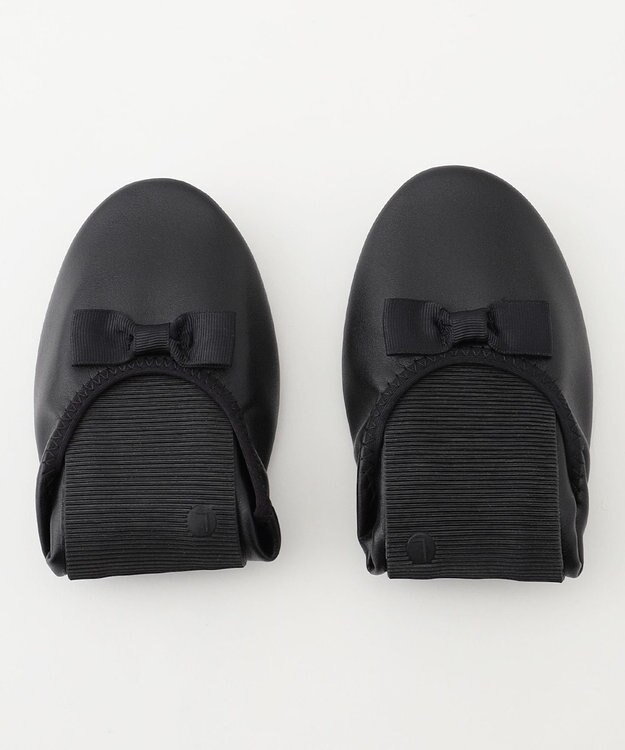 ANY SIS 【バッグ付】折りたたみ スリッパ ブラック