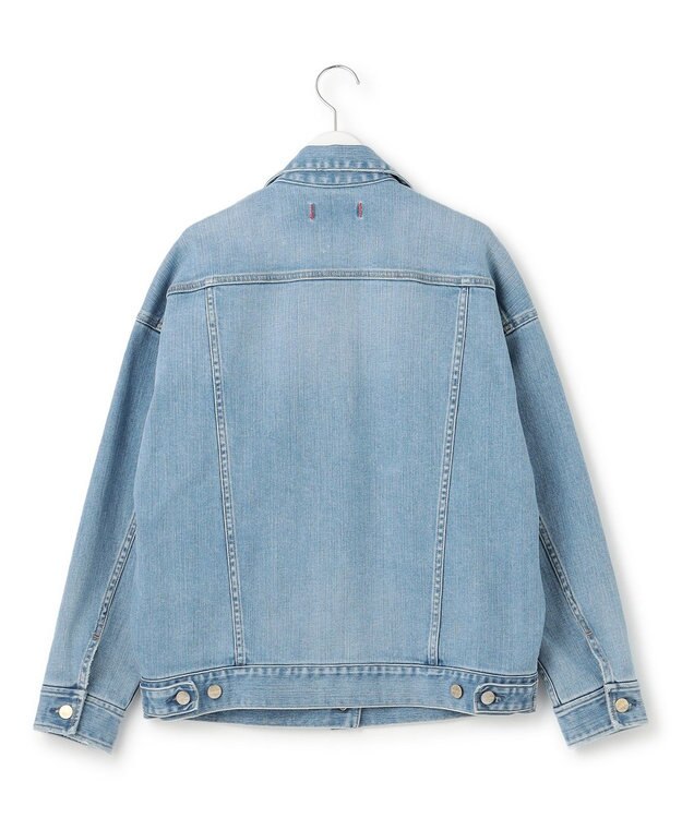 23区 S 【再入荷/RED CARD TOKYO×23区】オーバーサイズ デニム ジャケット ライトブルー