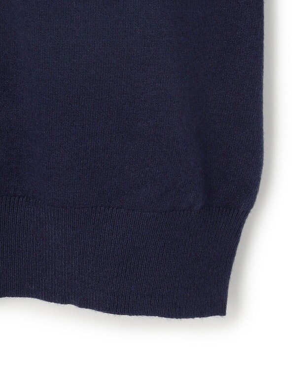 J.PRESS MEN 【WEB・一部店舗限定】レーヨンナイロンクルーネック ニット ネイビー系
