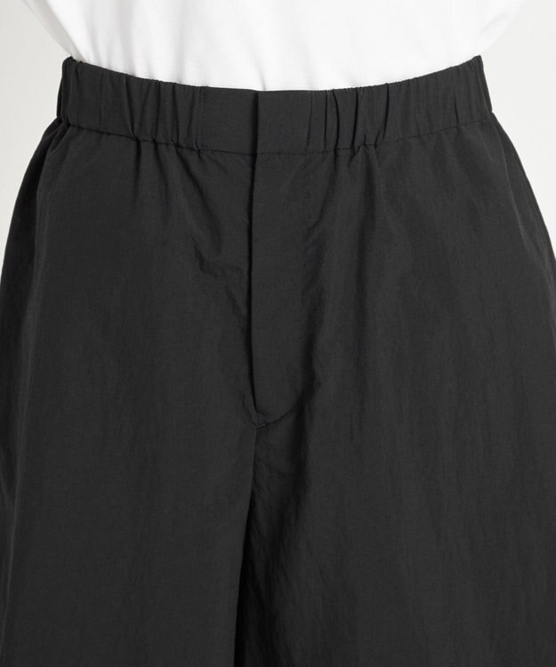 NAVE 【ReNAVE　撥水機能・UVカット・透湿・接触冷感・洗える】ナイロンタスランショートパンツ ブラック系