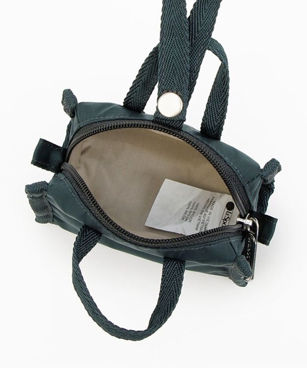LeSportsac MICRO WEEKENDER CHARM/ミッドナイトグリーン ミッドナイトグリーン