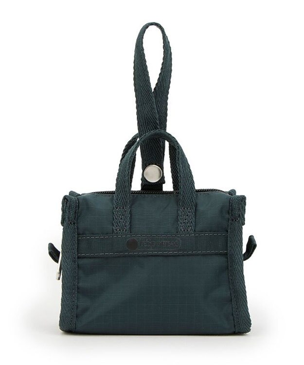LeSportsac MICRO WEEKENDER CHARM/ミッドナイトグリーン ミッドナイトグリーン