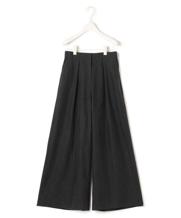 ICB 【洗える】 UnleashLite タックパンツ ブラック系