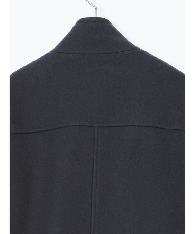 Te chichi ウールメルトンスタンドショートコート チャコールグレー