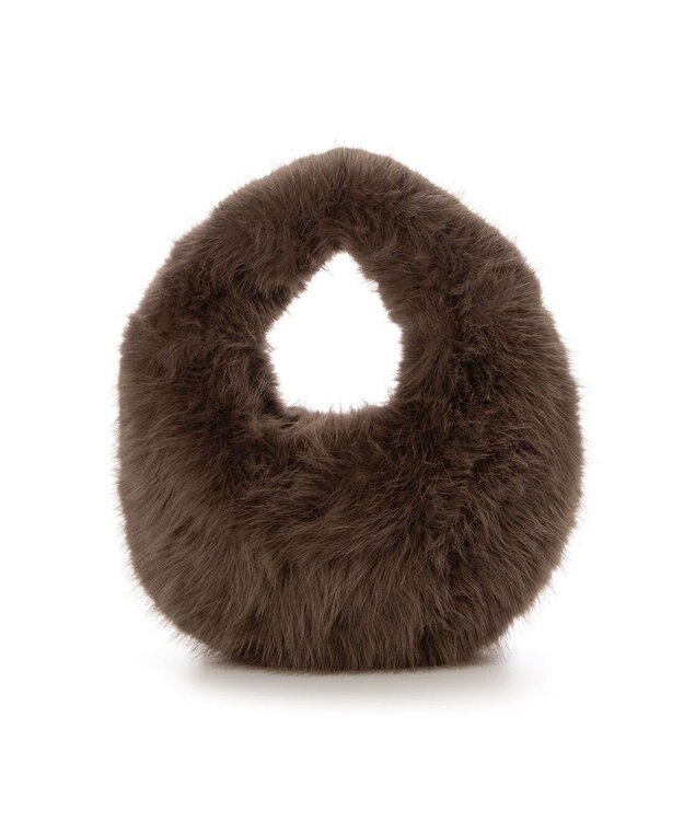 UNBILLION カカトゥ kakatoo / オーバルファーバッグ GY