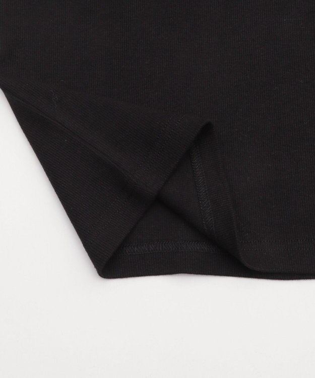 WEGO タイトフィットリブT（長袖） ブラック