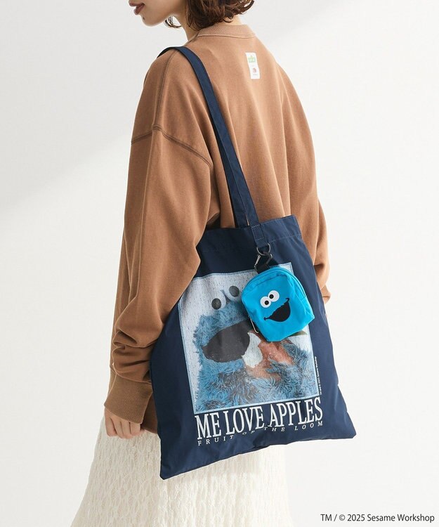 Green Parks セサミストリートミーツオブザルーム　バッグ Navy