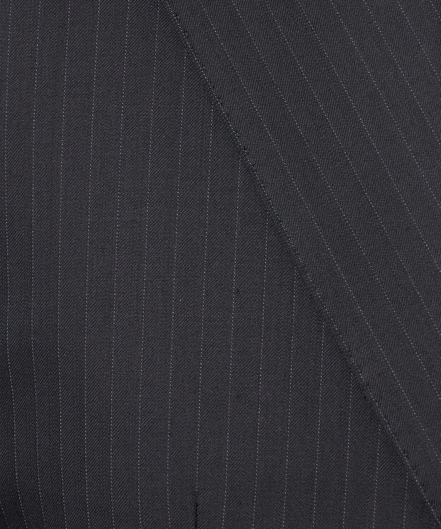 GOTAIRIKU 横に伸びる【TasmaniaWool/タマニアウール】ストレッチ スーツ（ブラックストライプ） ブラック系1