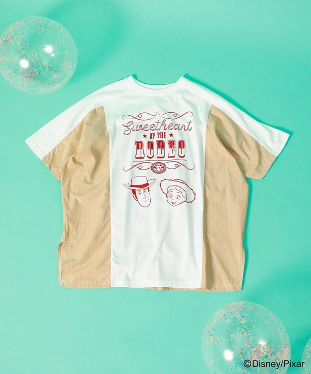 Green Parks ＴＯＹ　ＳＴＯＲＹ　／　プリントドッキングチュニック White