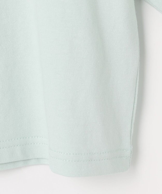 ANY KIDS 【綿100%】ネコアソート 長袖Tシャツ ミント