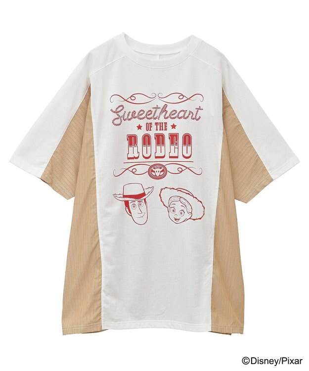 Green Parks ＴＯＹ　ＳＴＯＲＹ　／　プリントドッキングチュニック White