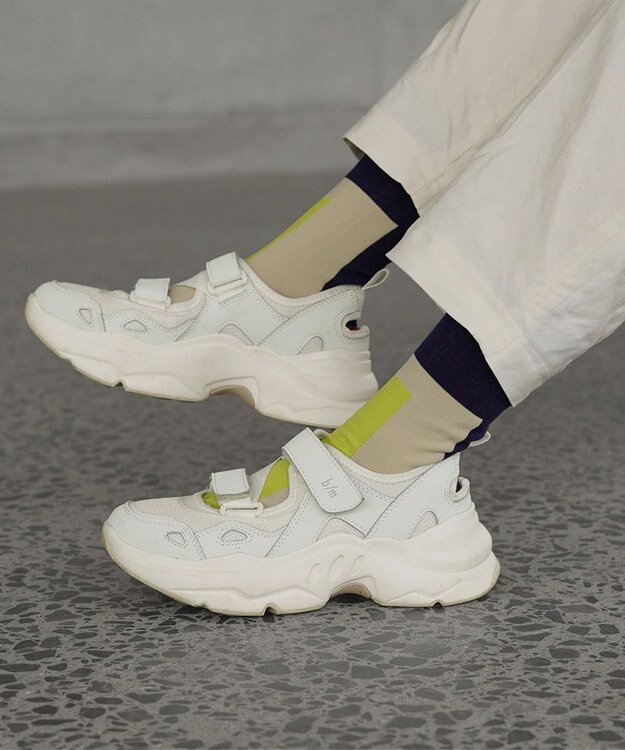 nitorito 【UNISEX】米沢オリジナル柄 block 靴下 navy