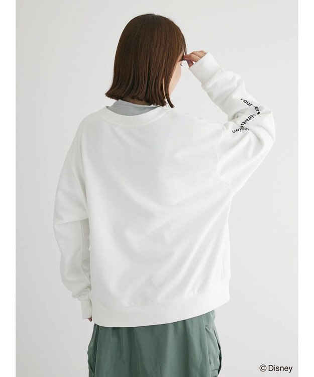 Green Parks ベイマックス／グラフィック裏毛プルオーバー White